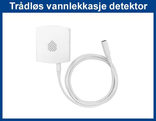 trådløs vannlekkasje detektor