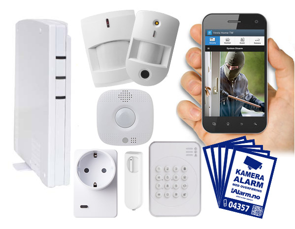 Norgesalarmen Hyttepakke