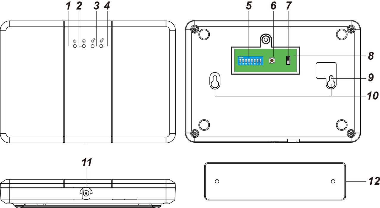 Forsterker til RF F1 detektorer skisse